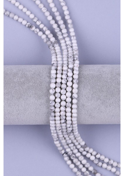 Havlit Doğal Taş Dizi 4 mm Küre Kesim