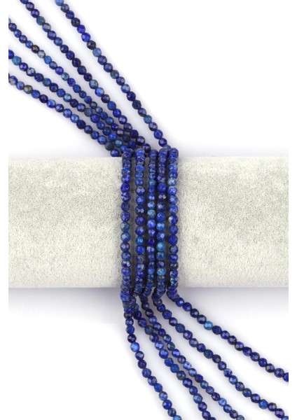 Lapis Lazuli Doğal Taş Dizi 4 mm Fasetli Kesim