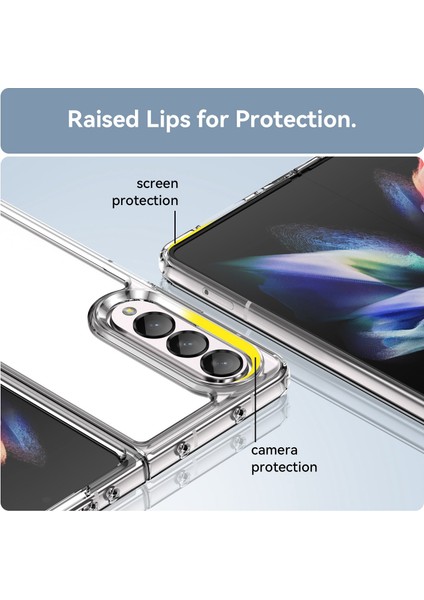 Samsung Galaxy Z Fold 4 Için Telefon Kılıfı - Şeffaf (Yurt Dışından) indirimleri