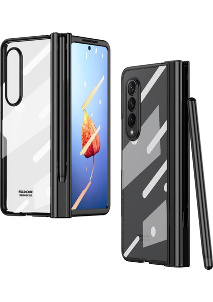 Samsung Galaxy Z Fold 4 Için Telefon Kılıfı - Siyah (Yurt Dışından)