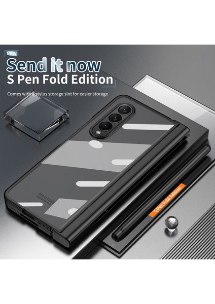 Samsung Galaxy Z Fold 4 Için Telefon Kılıfı - Siyah (Yurt Dışından)