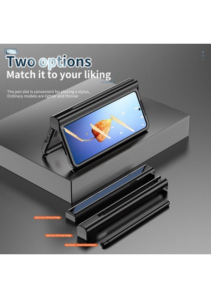 Samsung Galaxy Z Fold 4 Için Telefon Kılıfı - Siyah (Yurt Dışından)