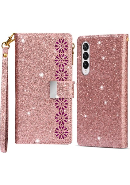 Samsung Galaxy Z Fold 4 Için Telefon Kılıfı - Açık Pembe (Yurt Dışından)