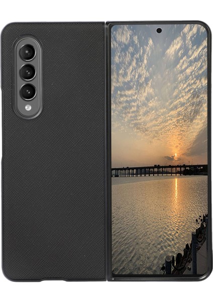 Samsung Galaxy Z Fold 4 Için Telefon Kılıfı - Siyah (Yurt Dışından)