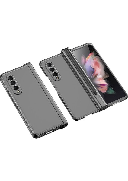 Samsung Galaxy Z Fold 3 Için Telefon Kılıfı - Şeffaf (Yurt Dışından)