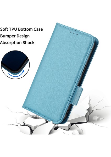 Samsung Galaxy Z Fold 4 Için Telefon Kılıfı - Bebek Mavisi (Yurt Dışından)