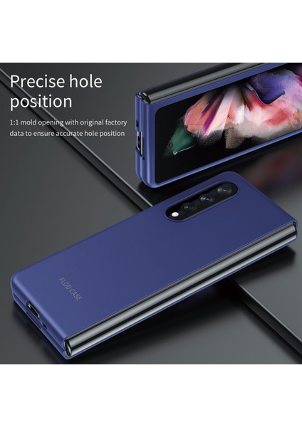 Samsung Galaxy Z Fold 4 Için Telefon Kılıfı - Koyu Mavi (Yurt Dışından) indirimleri