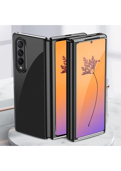 Samsung Galaxy Z Fold 4 Için Telefon Kılıfı - Siyah (Yurt Dışından)