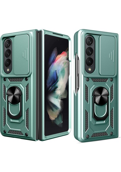 Samsung Galaxy Z Fold 4 Için Telefon Kılıfı - Yeşil (Yurt Dışından)