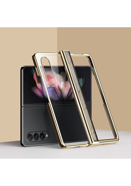 Samsung Galaxy Z Fold 4 Için Telefon Kılıfı - Altın (Yurt Dışından)