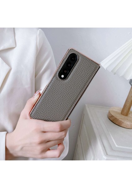 Samsung Galaxy Z Fold 4 Için Telefon Kılıfı - Siyah (Yurt Dışından)