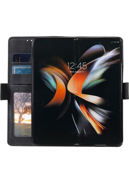 Samsung Galaxy Z Fold 4 Için Telefon Kılıfı - Siyah (Yurt Dışından)