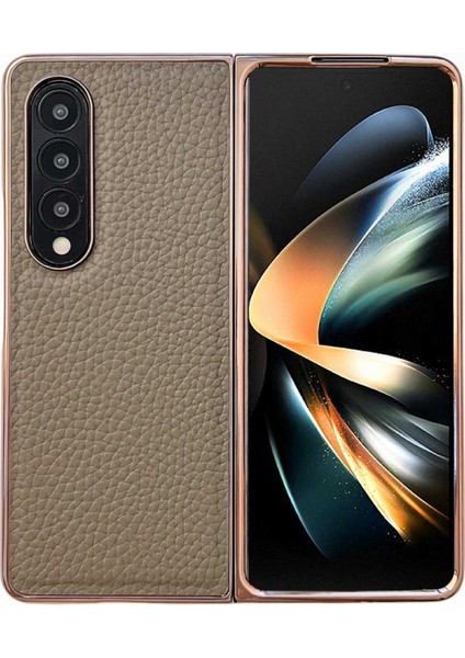 Samsung Galaxy Z Fold 4 Için Telefon Kılıfı - Gri (Yurt Dışından)
