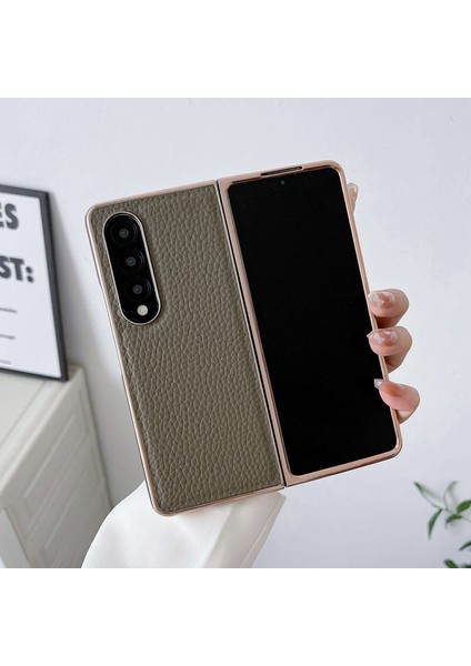 Samsung Galaxy Z Fold 4 Için Telefon Kılıfı - Gri (Yurt Dışından) fiyatları