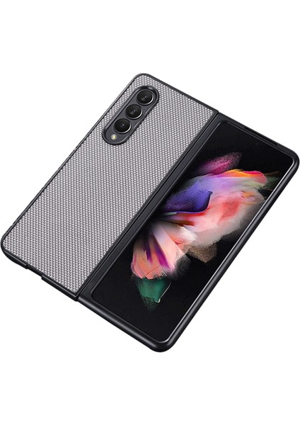 Samsung Galaxy Z Fold 4 Için Telefon Kılıfı - Mavi (Yurt Dışından)