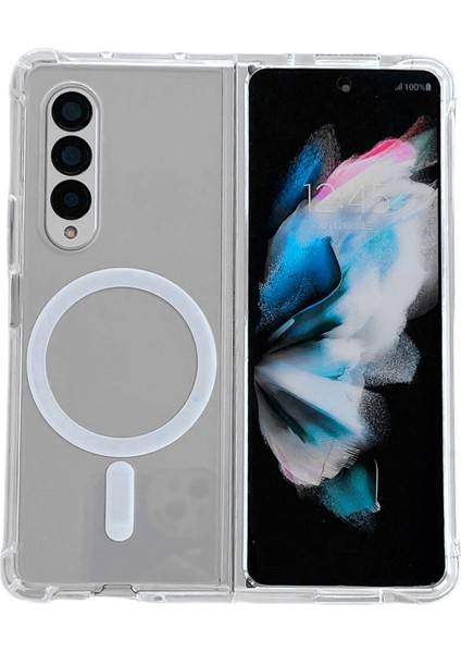 Samsung Galaxy Z Fold 4 Için Telefon Kılıfı - Şeffaf (Yurt Dışından)