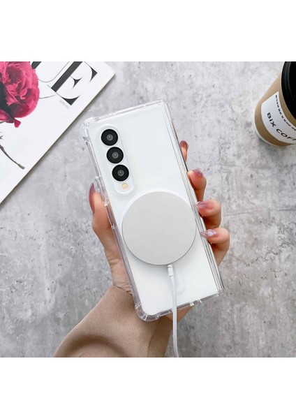 Samsung Galaxy Z Fold 4 Için Telefon Kılıfı - Şeffaf (Yurt Dışından) fiyatları