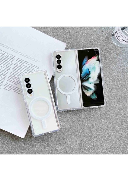 Samsung Galaxy Z Fold 4 Için Telefon Kılıfı - Şeffaf (Yurt Dışından) fırsatları