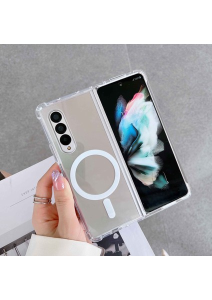 Samsung Galaxy Z Fold 4 Için Telefon Kılıfı - Şeffaf (Yurt Dışından) indirimleri
