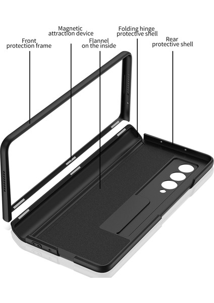 Samsung Galaxy Z Fold 3 Için Telefon Kılıfı - Yeşil (Yurt Dışından) indirimleri