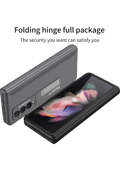 Samsung Galaxy Z Fold 3 Için Telefon Kılıfı - Siyah (Yurt Dışından) fırsatları