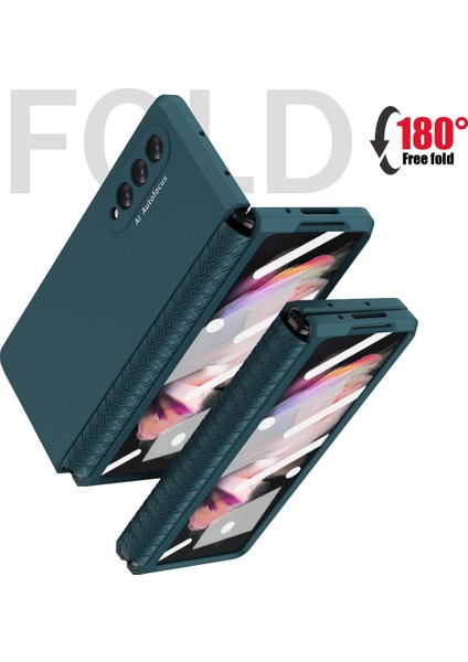 Samsung Galaxy Z Fold 3 Için Telefon Kılıfı - Yeşil (Yurt Dışından) fırsatları
