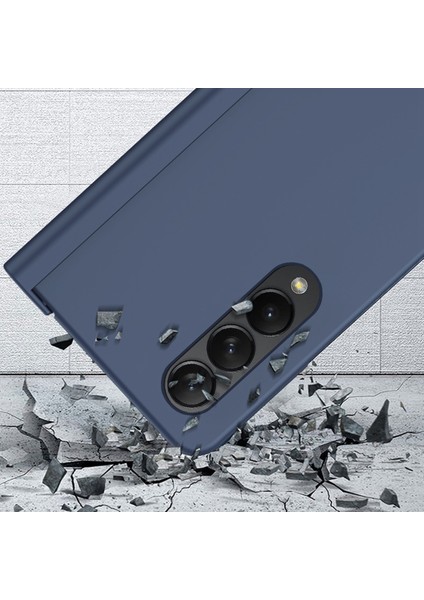 Samsung Galaxy Z Fold 4 Için Telefon Kılıfı - Siyah (Yurt Dışından)