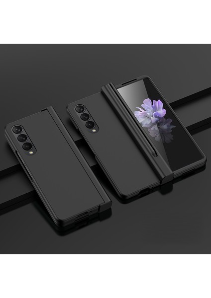 Samsung Galaxy Z Fold 4 Için Telefon Kılıfı - Siyah (Yurt Dışından)
