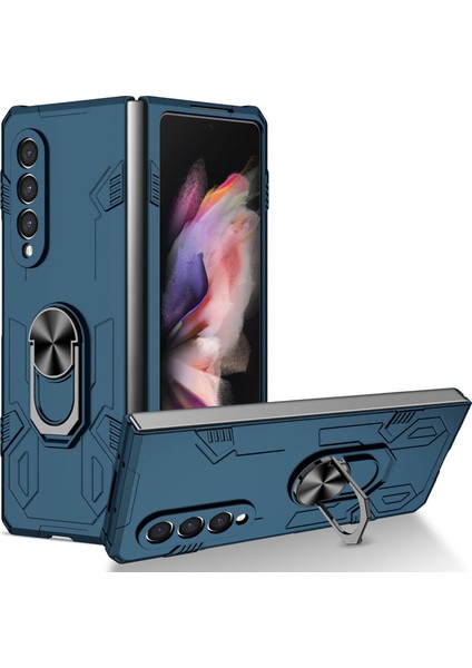 Samsung Galaxy Z Fold 4 Için Telefon Kılıfı - Mavi (Yurt Dışından)