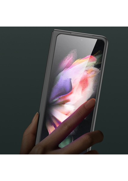 Samsung Galaxy Z Fold 3 Için Telefon Kılıfı - Gümüş (Yurt Dışından) fiyatları