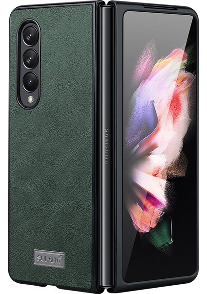 Samsung Galaxy Z Fold 3 Için Telefon Kılıfı - Yeşil (Yurt Dışından)