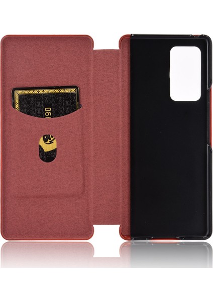 Samsung Galaxy Z Fold 2 Için Telefon Kılıfı - Kırmızı (Yurt Dışından) fiyatları
