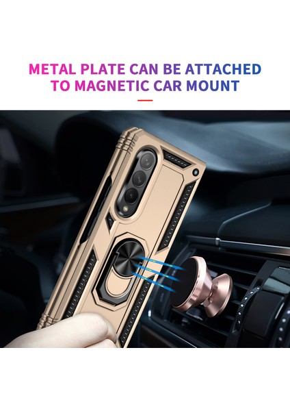 Samsung Galaxy Z Fold 3 Için Telefon Kılıfı - Altın (Yurt Dışından) indirimleri