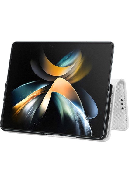 Samsung Galaxy Z Fold 4 Için Telefon Kılıfı - Beyaz (Yurt Dışından) modelleri