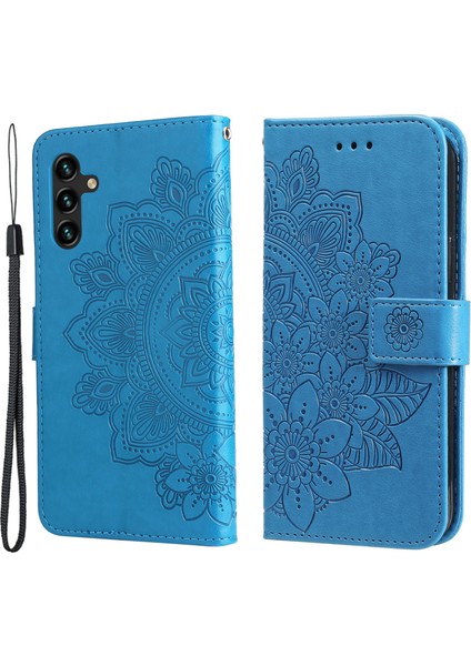 Samsung Galaxy A13 Için Koruyucu Telefon Kılıfı - Mavi (Yurt Dışından)