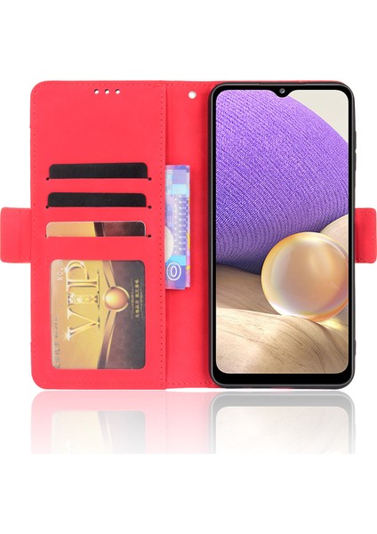 Samsung Galaxy A13 Için Koruyucu Telefon Kılıfı - Kırmızı (Yurt Dışından)