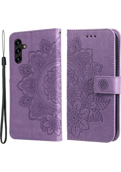 Samsung Galaxy A13 Için Koruyucu Telefon Kılıfı - Mor (Yurt Dışından)