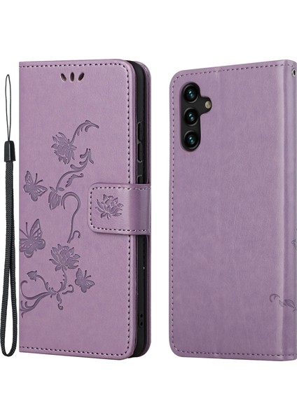 Samsung Galaxy A13 Için Koruyucu Telefon Kılıfı - Mor (Yurt Dışından)