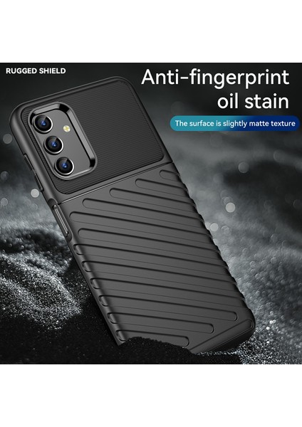 Samsung Galaxy A13 Için Koruyucu Telefon Kılıfı - Siyah (Yurt Dışından)