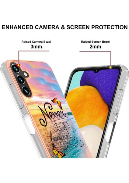 Samsung Galaxy A13 Için Koruyucu Telefon Kılıfı - Çok Renkli (Yurt Dışından)