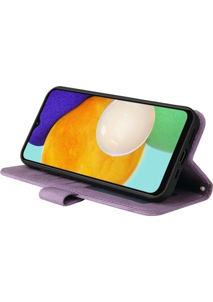 Samsung Galaxy A13 Için Koruyucu Telefon Kılıfı - Mor (Yurt Dışından)