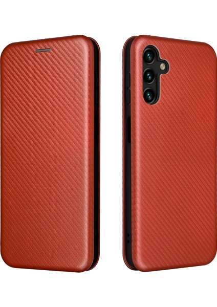 Samsung Galaxy A13 Için Koruyucu Telefon Kılıfı - Turuncu (Yurt Dışından)