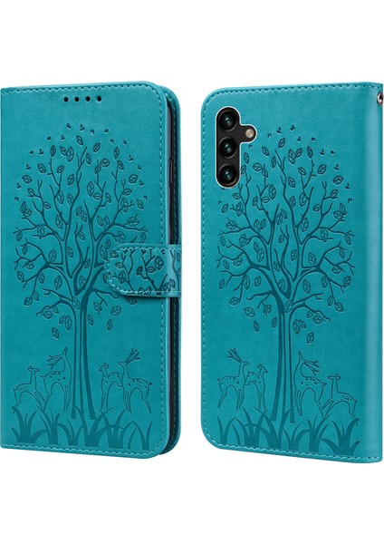 Samsung Galaxy A13 Için Koruyucu Telefon Kılıfı - Mavi (Yurt Dışından)