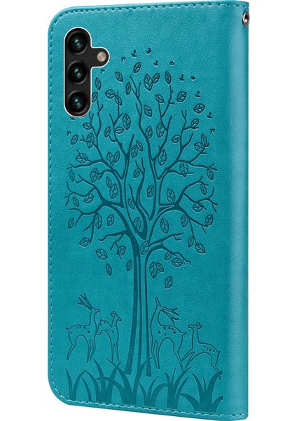 Samsung Galaxy A13 Için Koruyucu Telefon Kılıfı - Mavi (Yurt Dışından)