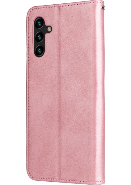 Samsung Galaxy A13 Için Koruyucu Telefon Kılıfı - Pembe/altın (Yurt Dışından)