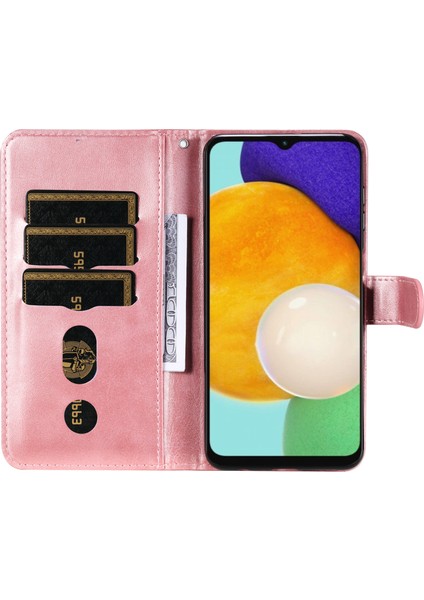 Samsung Galaxy A13 Için Koruyucu Telefon Kılıfı - Pembe/altın (Yurt Dışından)