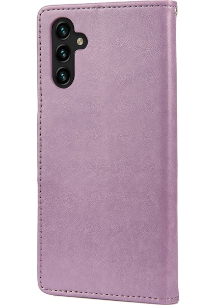 Samsung Galaxy A13 Için Koruyucu Telefon Kılıfı - Açık Mor (Yurt Dışından)