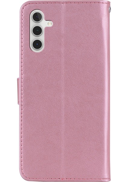 Samsung Galaxy A13 Için Koruyucu Telefon Kılıfı - Pembe/altın (Yurt Dışından)