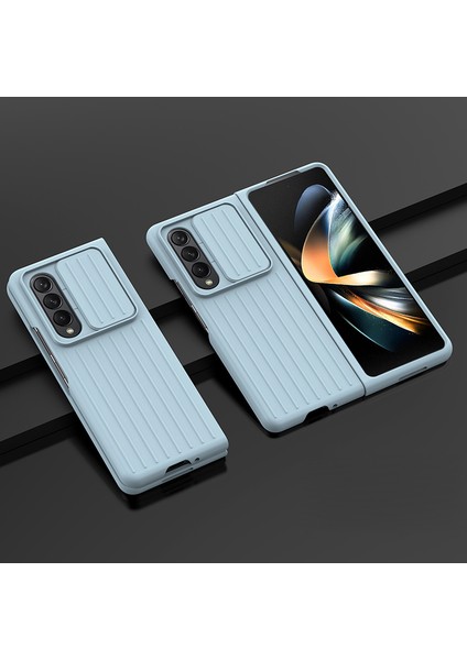 Samsung Galaxy Z Fold 4 Için Telefon Kılıfı - Açık Mavi (Yurt Dışından) indirimleri