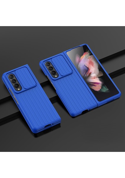 Samsung Galaxy Z Fold 3 Için Telefon Kılıfı - Mavi (Yurt Dışından) indirimleri